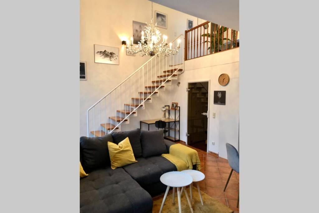 Apartment Zum Goldenen Lowen Inkl. Parkplatz & Wlan Erfurt Exterior foto
